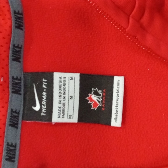 Nike Therma-Fit Full Zip Canada Men's Medium Hoodie - Picture 3 of 8